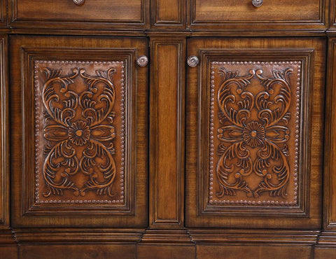 Image of 48" SOLID WOOD SINK VANITY WITH TRAVERTINE-NO FAUCET AND BACKSPLASH WH2448