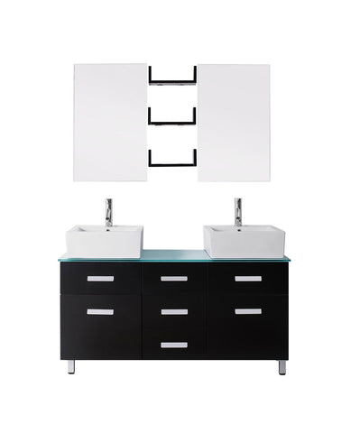 Image of 55" Double Bathroom Vanity UM-3063-G-ES