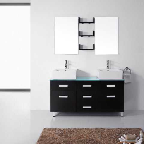 Image of 55" Double Bathroom Vanity UM-3063-G-ES