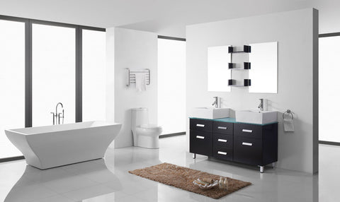 Image of 55" Double Bathroom Vanity UM-3063-G-ES