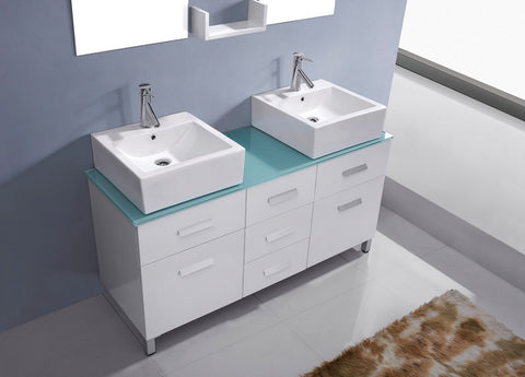 Image of 55" Double Bathroom Vanity UM-3063-G-ES