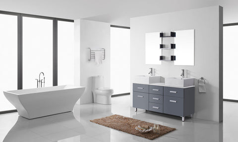 Image of 55" Double Bathroom Vanity UM-3063-G-ES