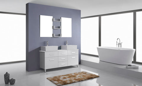 Image of 55" Double Bathroom Vanity UM-3063-G-ES