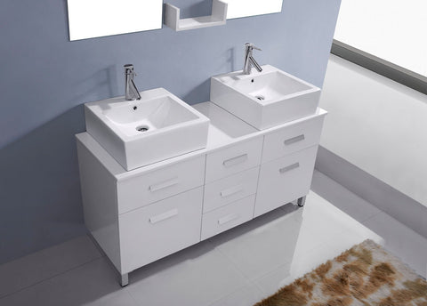 Image of 55" Double Bathroom Vanity UM-3063-G-ES