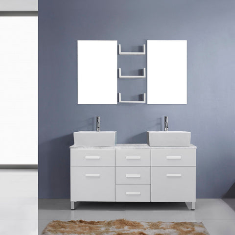 Image of 55" Double Bathroom Vanity UM-3063-G-ES