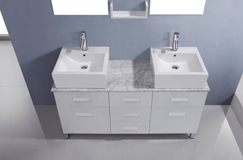 Image of 55" Double Bathroom Vanity UM-3063-G-ES