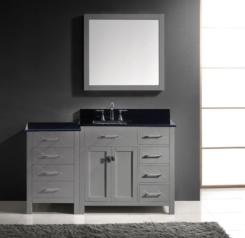 Image of 57" Single Bathroom Vanity MS-2157R-BGRO-ES
