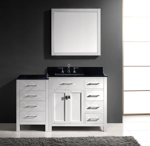 Image of 57" Single Bathroom Vanity MS-2157R-BGRO-ES