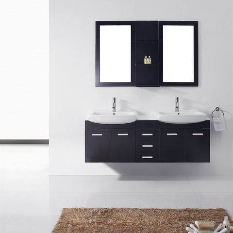 Image of 59" Double Bathroom Vanity UM-3059-S-ES