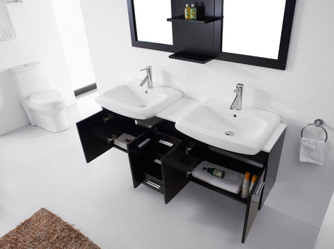 Image of 59" Double Bathroom Vanity UM-3059-S-ES