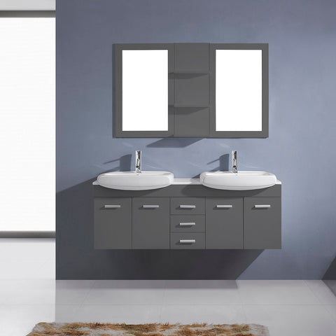 Image of 59" Double Bathroom Vanity UM-3059-S-ES