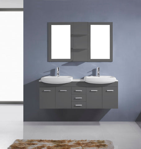 Image of 59" Double Bathroom Vanity UM-3059-S-ES