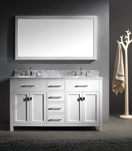 Image of 60" Double Bathroom Vanity MD-2060-WMRO-CG