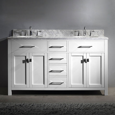 Image of 60" Double Bathroom Vanity MD-2060-WMRO-CG