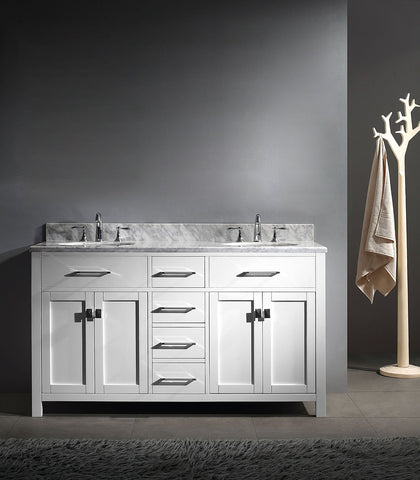 Image of 60" Double Bathroom Vanity MD-2060-WMRO-CG