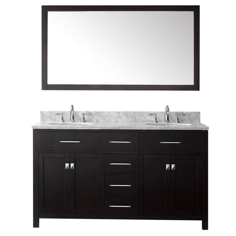 Image of 60" Double Bathroom Vanity MD-2060-WMRO-ES