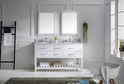 Image of 60" Double Bathroom Vanity MD-2260-WMRO-ES