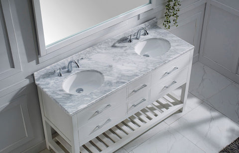 Image of 60" Double Bathroom Vanity MD-2260-WMRO-ES