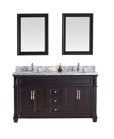 Image of 60" Double Bathroom Vanity MD-2660-WMRO-ES