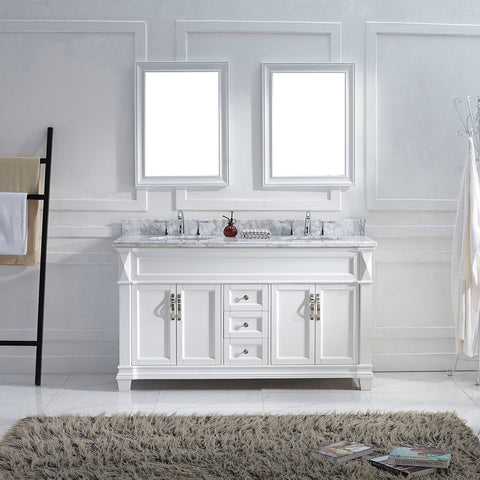 Image of 60" Double Bathroom Vanity MD-2660-WMRO-ES