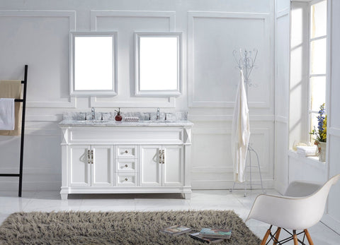 Image of 60" Double Bathroom Vanity MD-2660-WMRO-ES