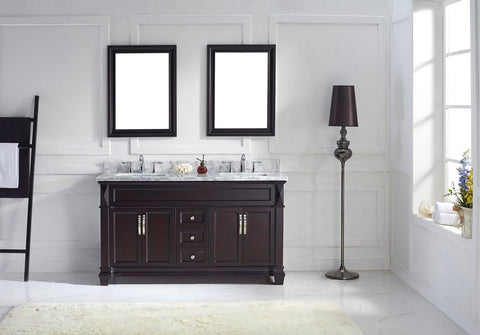 Image of 60" Double Bathroom Vanity MD-2660-WMRO-ES