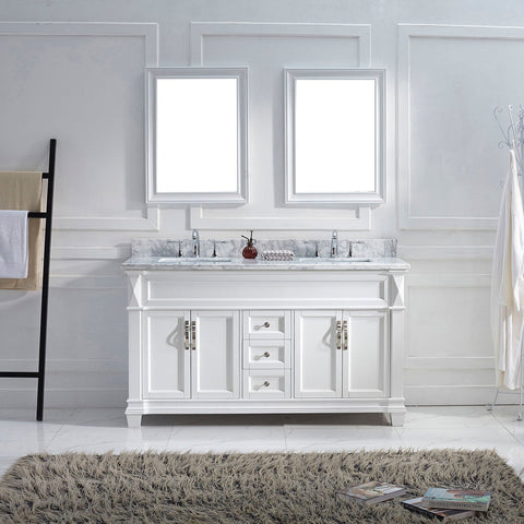 Image of 60" Double Bathroom Vanity MD-2660-WMRO-ES