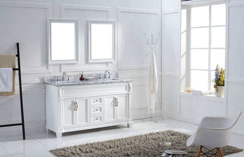 Image of 60" Double Bathroom Vanity MD-2660-WMRO-ES