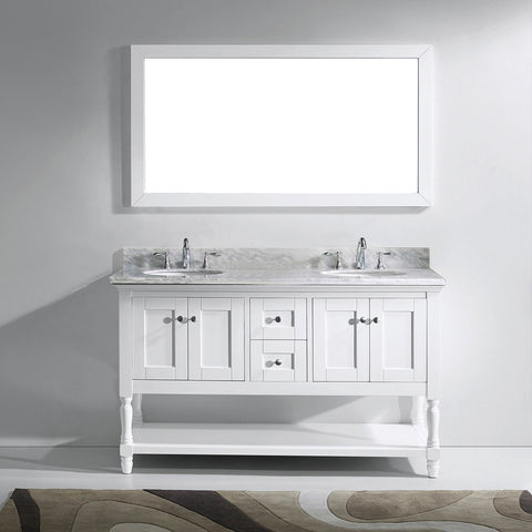 Image of 60" Double Bathroom Vanity MD-3160-WMRO-CG