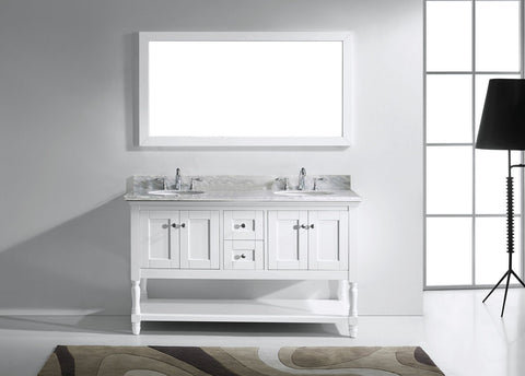 Image of 60" Double Bathroom Vanity MD-3160-WMRO-CG