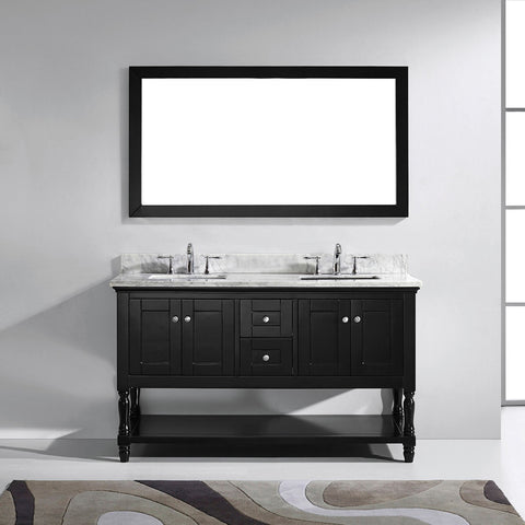 Image of 60" Double Bathroom Vanity MD-3160-WMRO-CG