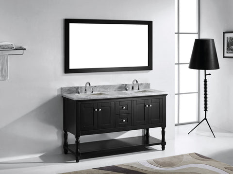 Image of 60" Double Bathroom Vanity