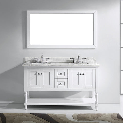 Image of 60" Double Bathroom Vanity MD-3160-WMRO-CG