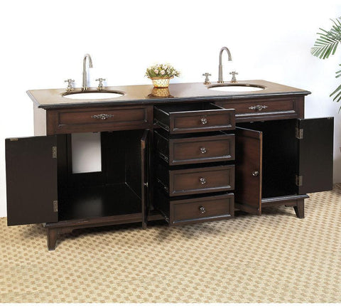Image of 68.5" SINK CHEST - NO FAUCET-BACKSPLASH AVALIBLE LF44