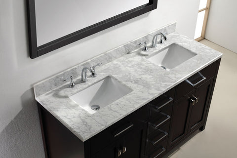 Image of 72" Double Bathroom Vanity MD-2072-WMRO-CG