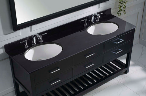 Image of 72" Double Bathroom Vanity MD-2272-BGRO-ES