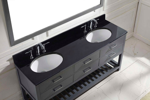 Image of 72" Double Bathroom Vanity MD-2272-BGRO-ES