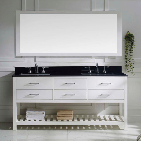 Image of 72" Double Bathroom Vanity MD-2272-BGSQ-ES