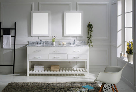 Image of 72" Double Bathroom Vanity MD-2272-WMRO-ES