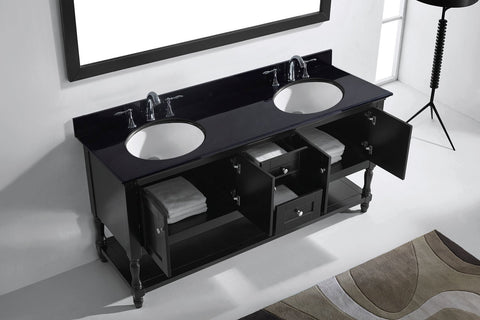 Image of 72" Double Bathroom Vanity MD-3172-BGRO-ES