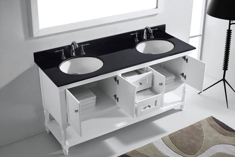 Image of 72" Double Bathroom Vanity MD-3172-BGRO-ES