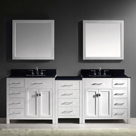 Image of 93" Double Bathroom Vanity MD-2193-BGRO-ES