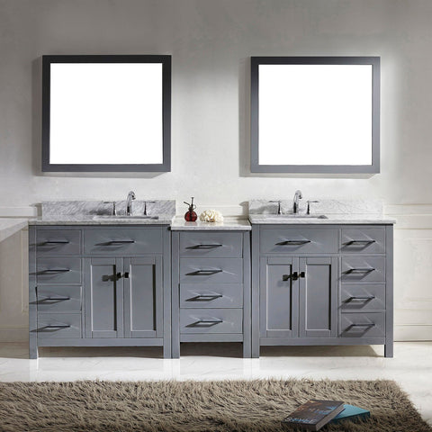 Image of 93" Double Bathroom Vanity MD-2193-WMRO-ES