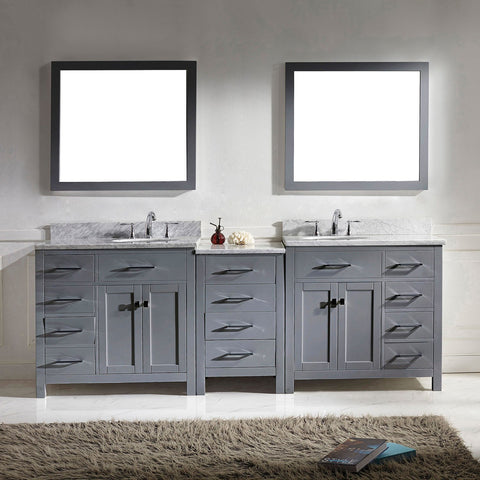 Image of 93" Double Bathroom Vanity MD-2193-WMRO-ES