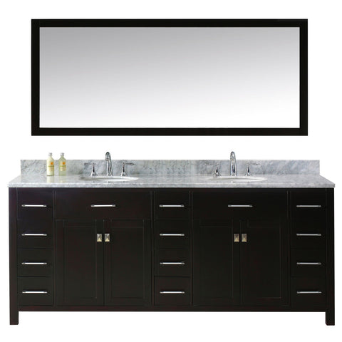 Image of 93" Double Bathroom Vanity MD-2193-WMRO-ES