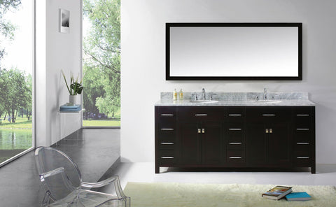Image of 93" Double Bathroom Vanity MD-2193-WMRO-ES