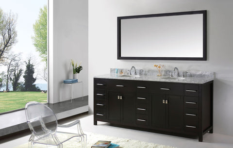Image of 93" Double Bathroom Vanity MD-2193-WMRO-ES