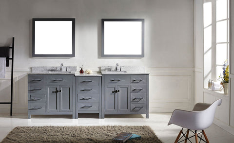 Image of 93" Double Bathroom Vanity MD-2193-WMRO-ES