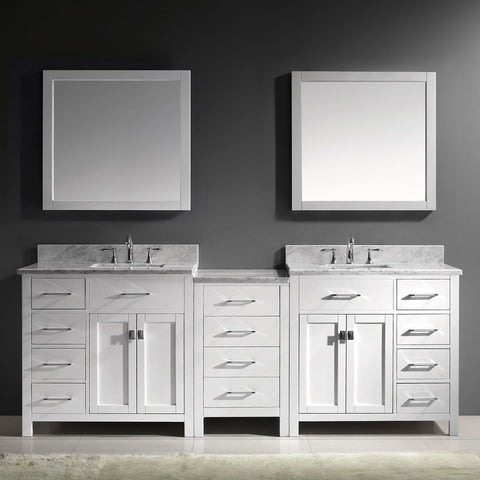Image of 93" Double Bathroom Vanity MD-2193-WMRO-ES