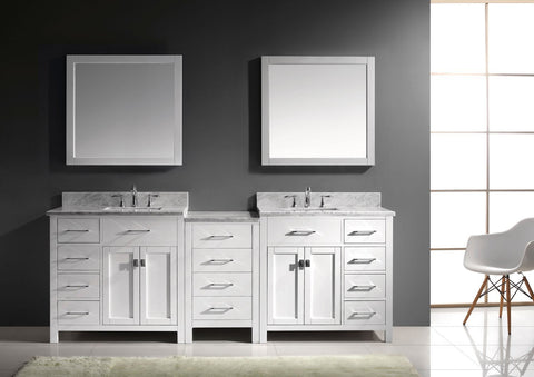 Image of 93" Double Bathroom Vanity MD-2193-WMRO-ES